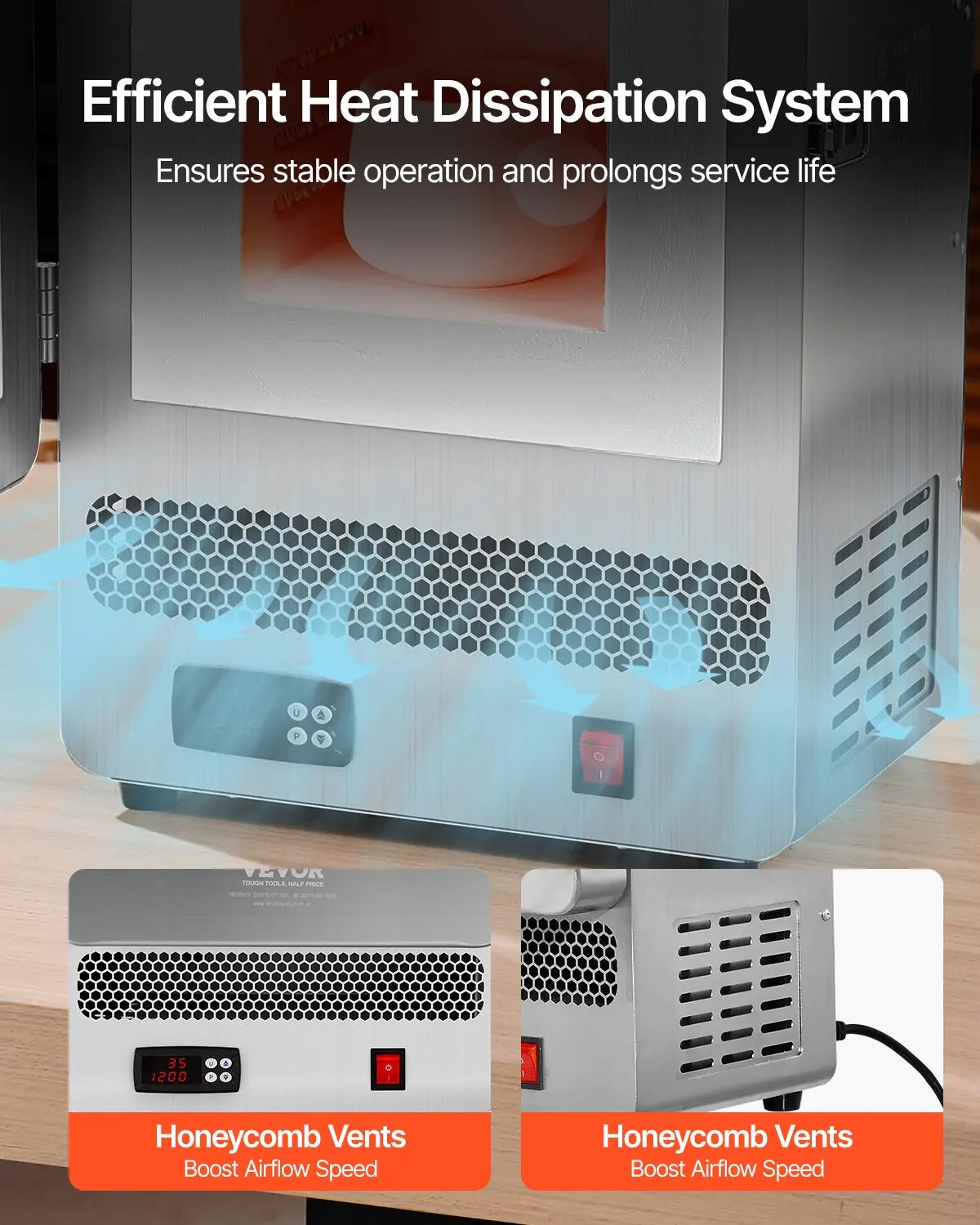 Tabletop Kiln-Melter, 1500W Electric-Kiln, 2192℉ Max Temperature