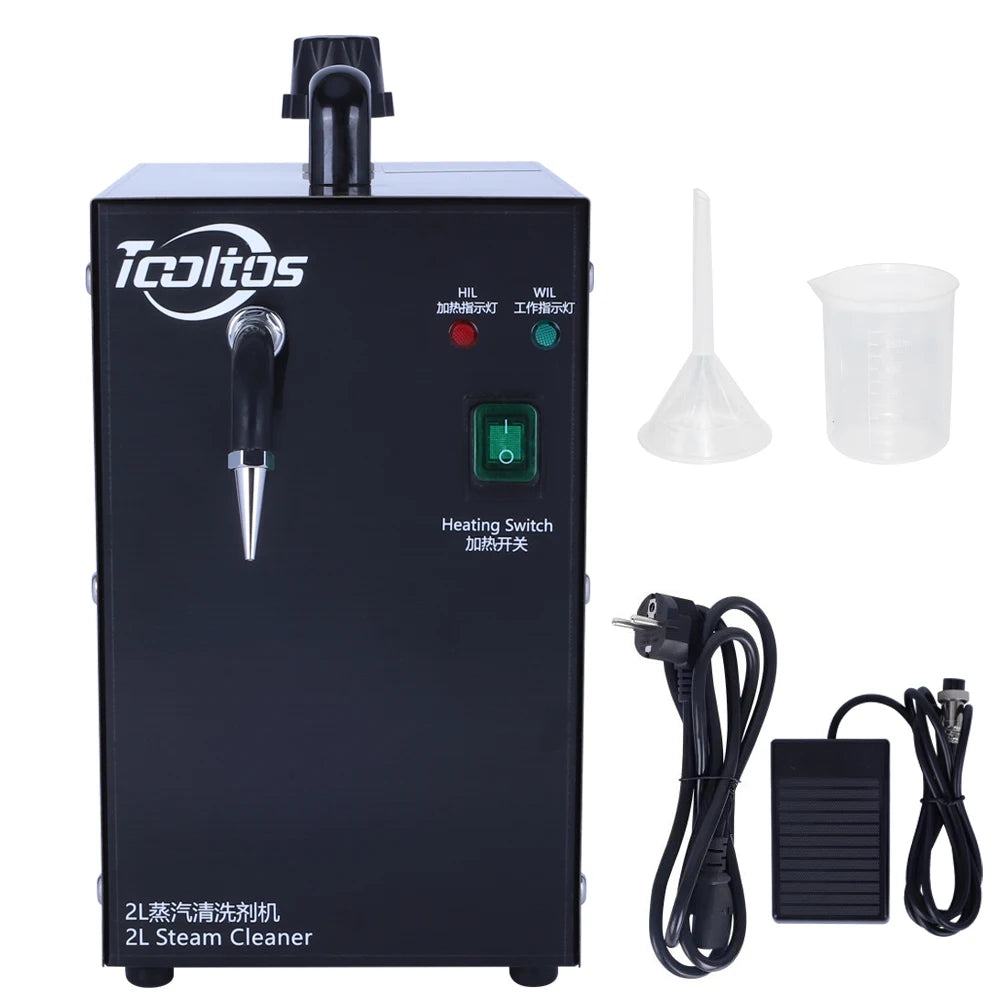 2L Steam-Cleaner Gem-Washer 220V-1300W for Gold Silver Jewelry