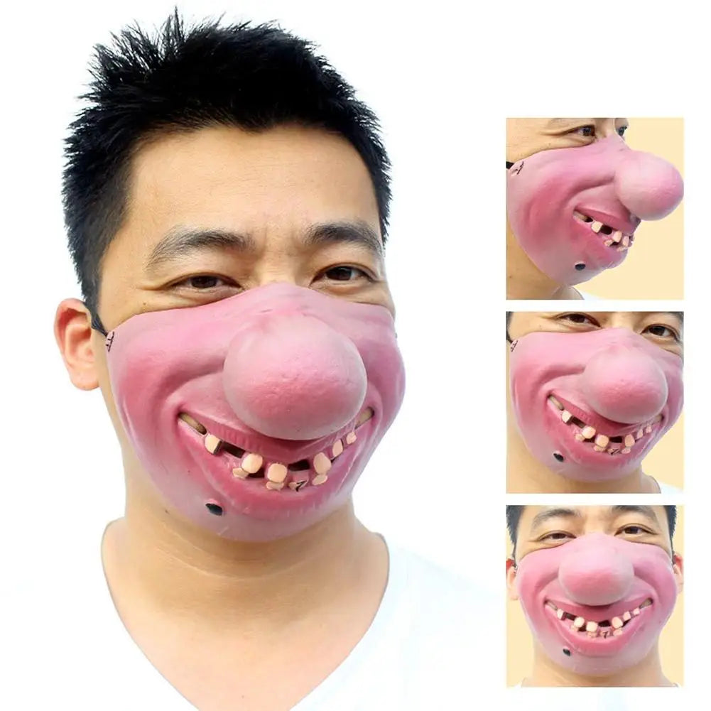 2026 New Funny Adult Party Mask Latex Clown