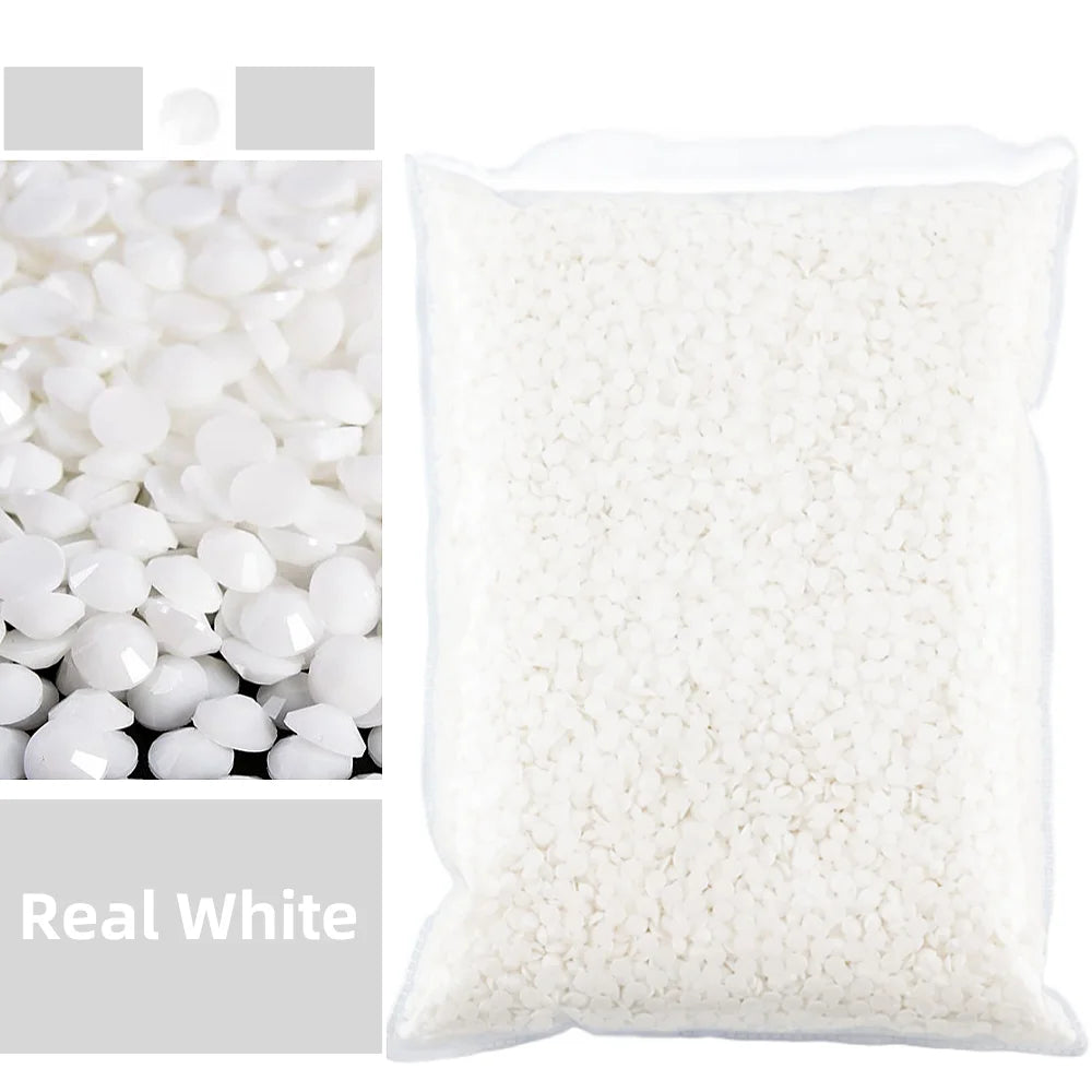 Bulk 2-6mm Jelly AB-Resin Rhinestones Flat Back Crystals