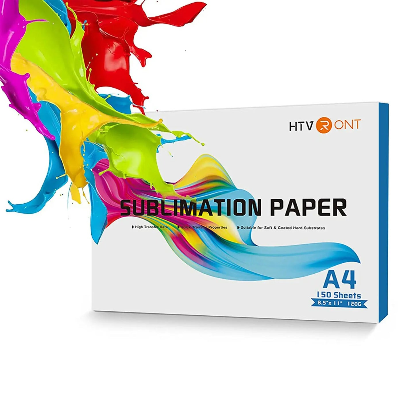 150 Sheets 8.5 x 11 Inch Sublimation Paper 120g Heat Transfer Paper