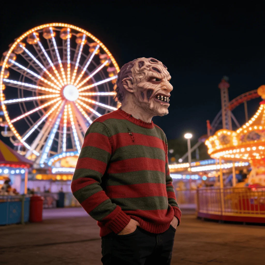 Scary Burned Zombie Style Latex Mask – Freddy Krueger