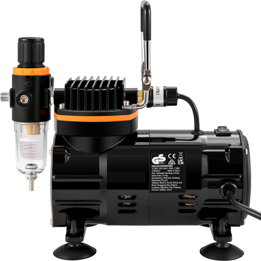 Professional Dual-Action Airbrush Compressor