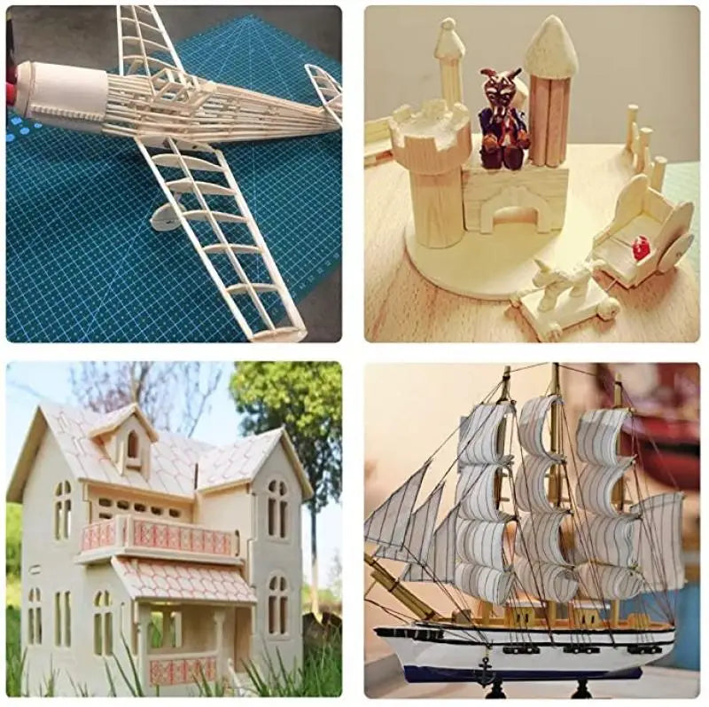 5-pcs Balsa Wood Sheets plywood Craft-DIY Project