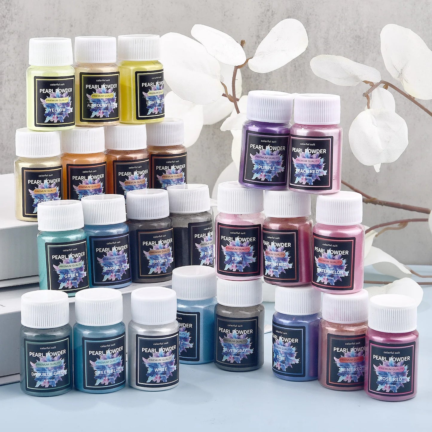 20ml Mica Powder Colorant Powder Pigment
