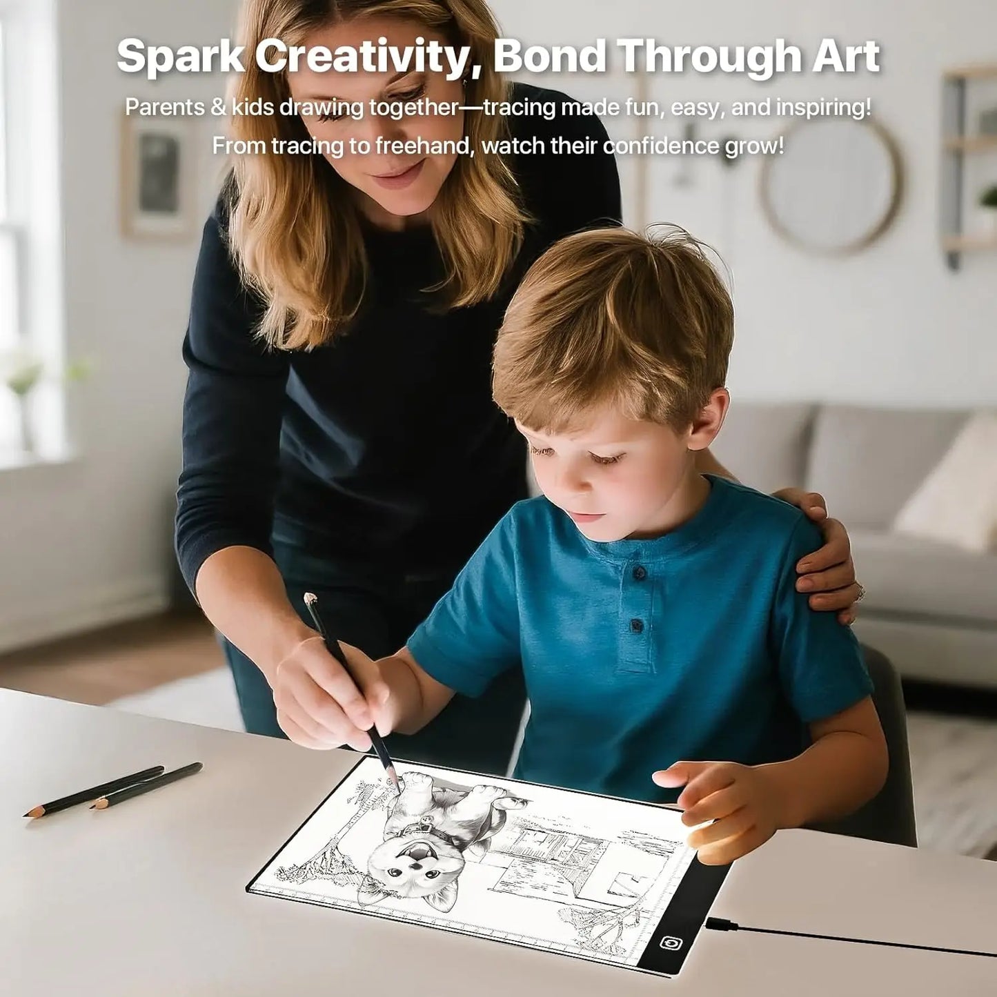 Ultra Thin A4 LED Light Box for Tracing Drawing