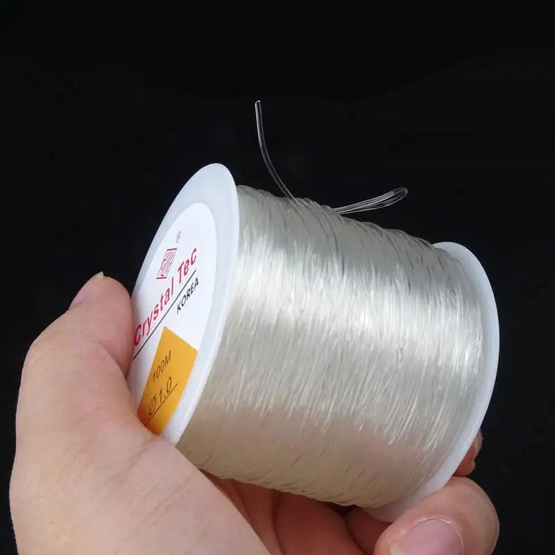 100m Strong Elastic Crystal-Beading Thread Cord Jewelry