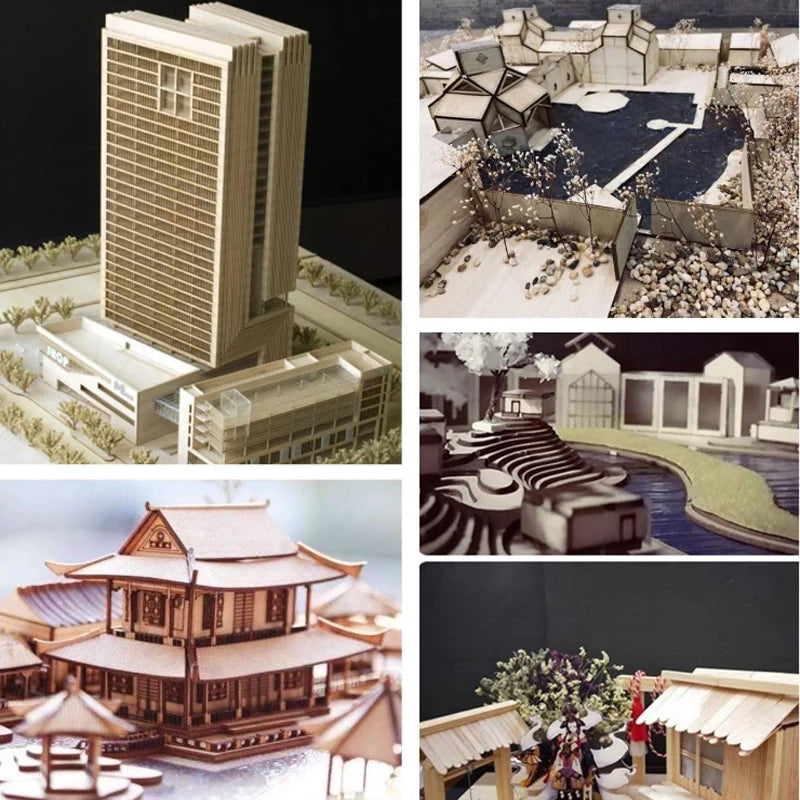 5-pcs Balsa Wood Sheets plywood Craft-DIY Project