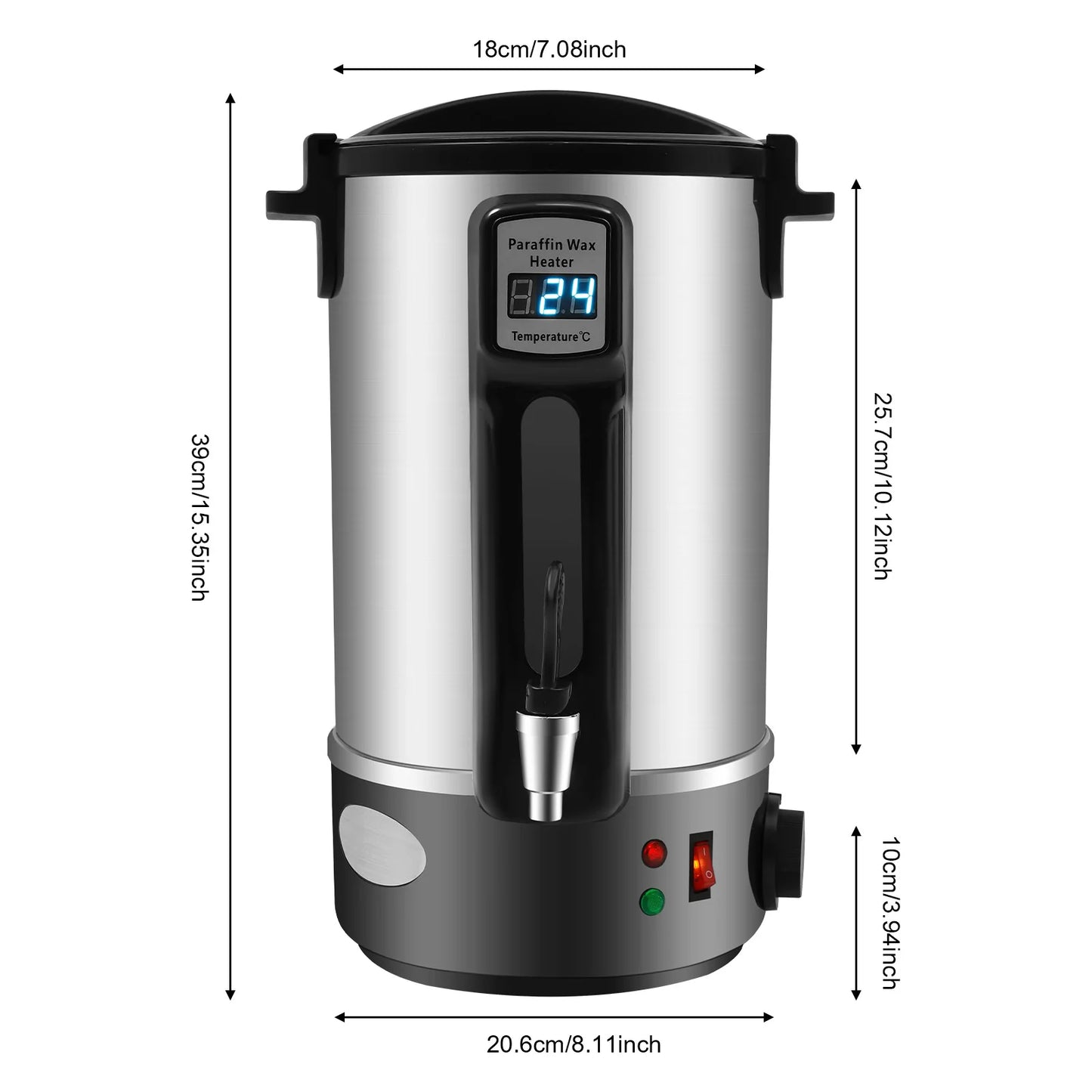 8/10.8/12 L Wax Melter Kit for Candle Making