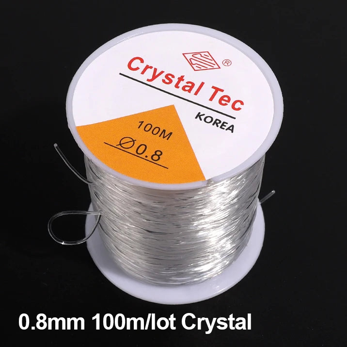 100m Strong Elastic Crystal-Beading Thread Cord Jewelry