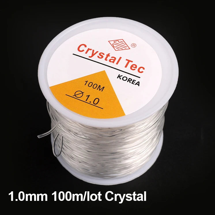 100m Strong Elastic Crystal-Beading Thread Cord Jewelry