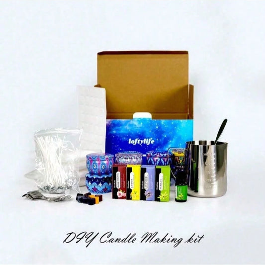 Candle Making Kit Include Wax Steel Pots