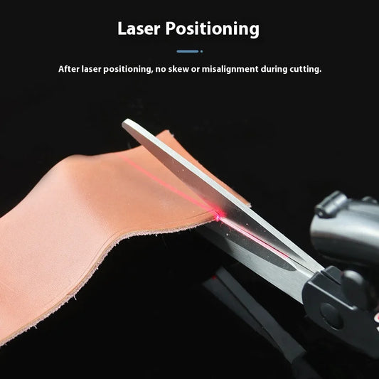 New Professional Laser Guided Stainless Steel Scissors