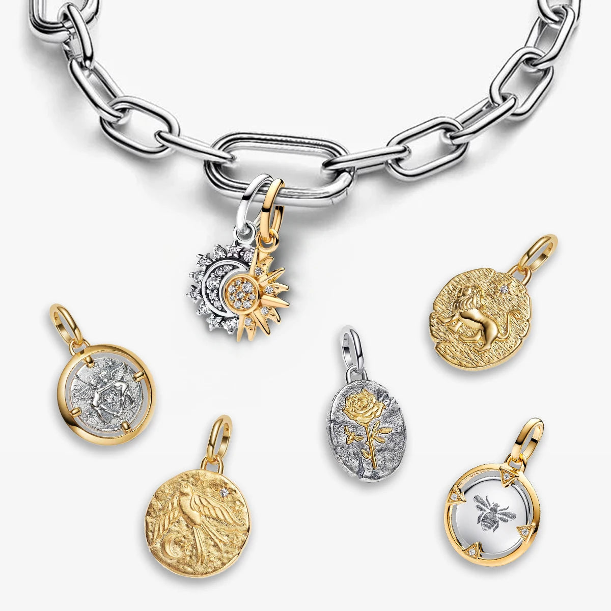 1 Pc S925 Sterling Silver Round Pendant, Unique Retro Style, Used For Daily, Party, And Banquet Decoration Gifts