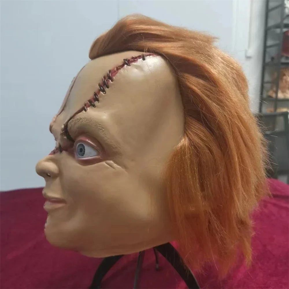 1 PC Horror Ghost Doll Chucky Mask Halloween Scary Latex