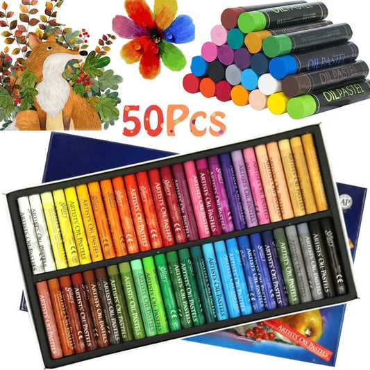 MUNGYO Artist Oil Pastel Set 12/25/50 Professional Painting/Drawing