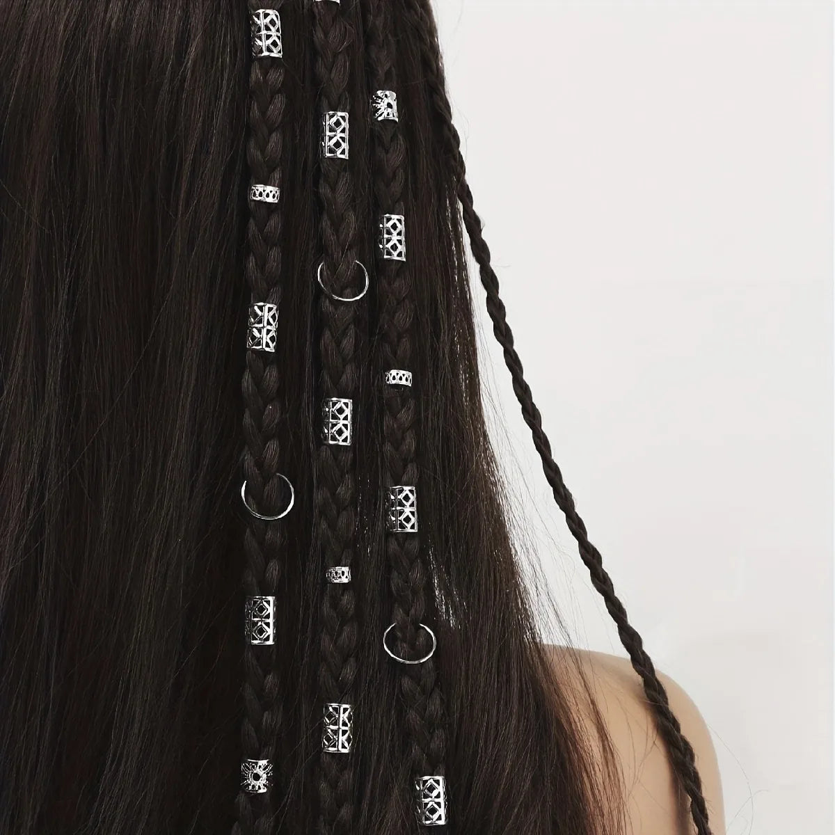 80pcs Hair Beads - Stylish Alloy Hair Accessories