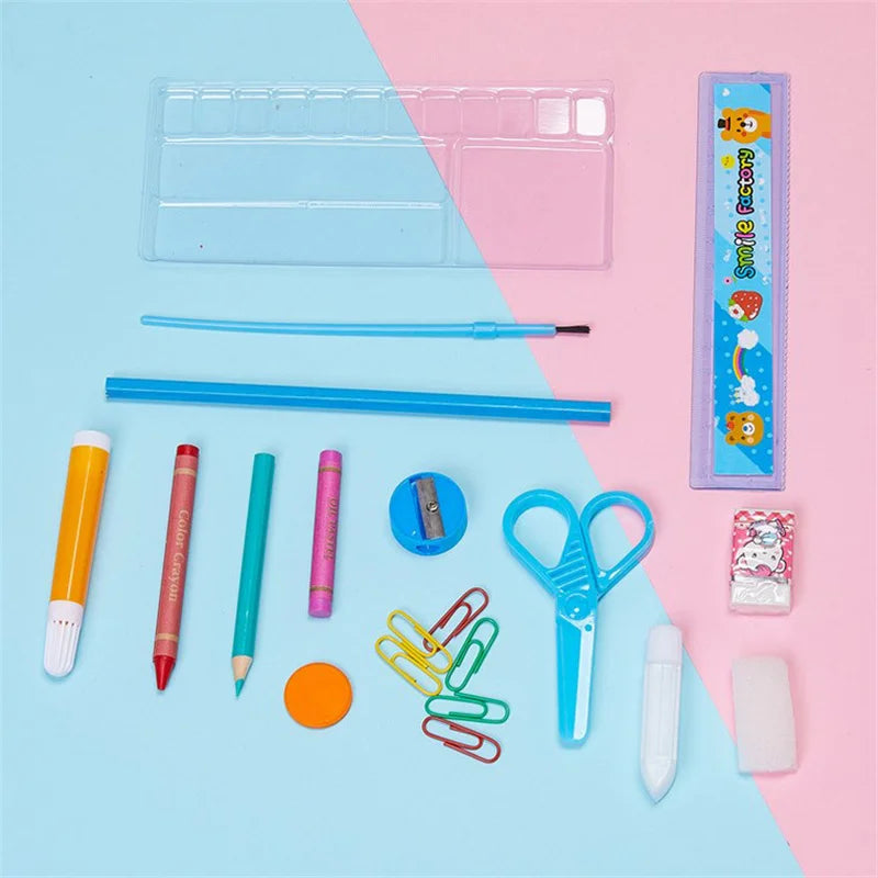 Kids Art Supplies 208 Pcs  Trifold Easel Painting Art Set