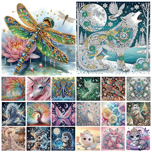 5D DIY Special Shaped Drill-Diamond Painting Kit