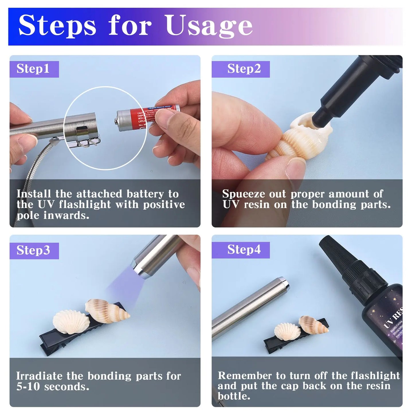 25g UV Resin Glue Bonding & Welding UV Glue With Light