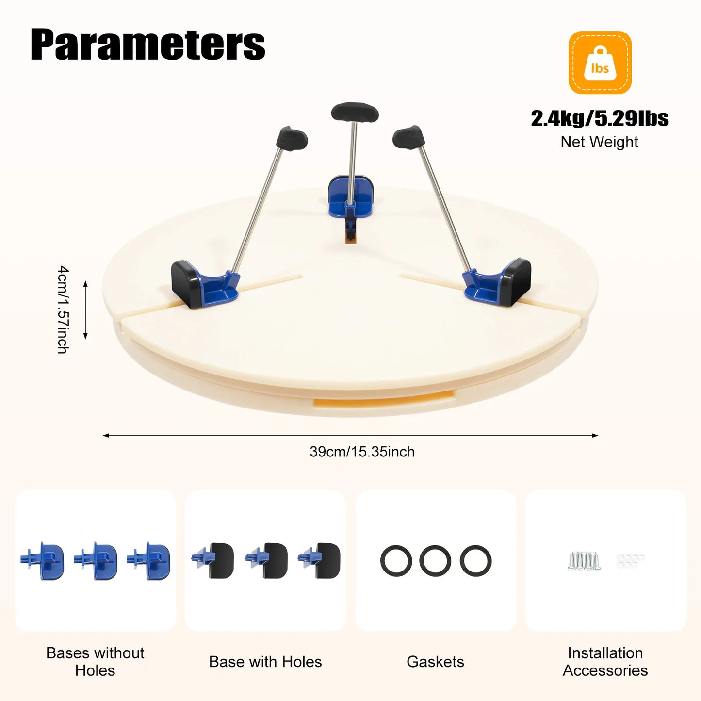 Pottery Turntable Clamp Portable Ceramic Trim Holder