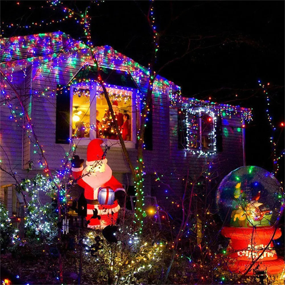 Christmas Lights 5M/10M/20M/30M/50M/100M Led String Fairy Light 8/Modes