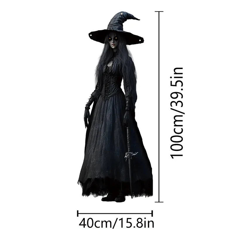 Halloween Horror 2D Skull Bride Background Cloth Haunted House