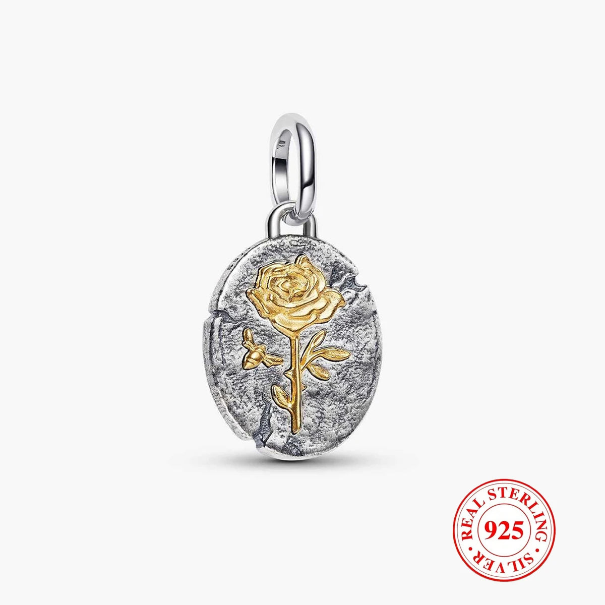 1 Pc S925 Sterling Silver Round Pendant, Unique Retro Style, Used For Daily, Party, And Banquet Decoration Gifts