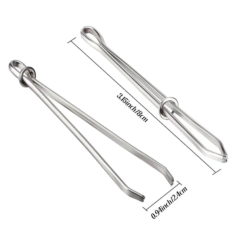 2pcs Stainless Steel Garment Clips Sewing DIY Tools
