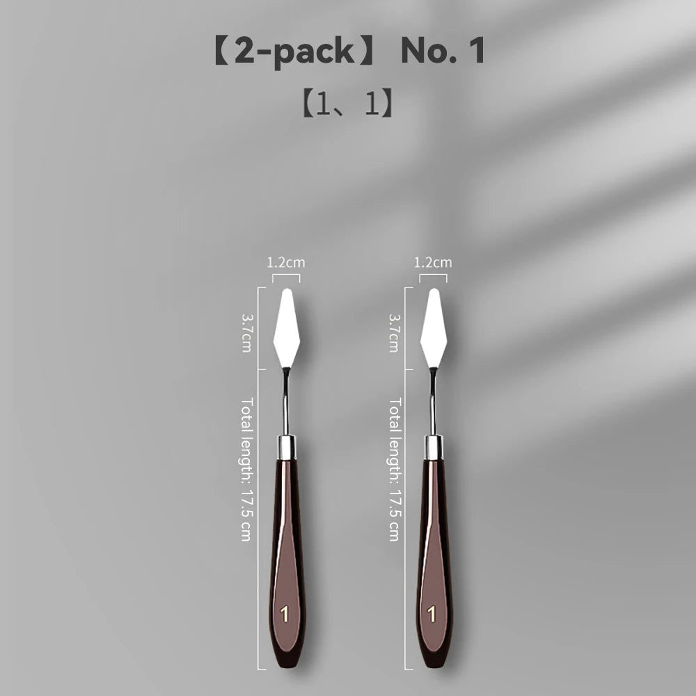 Stainless Steel Oil Painting Knives Artist Crafts Spatula Palette