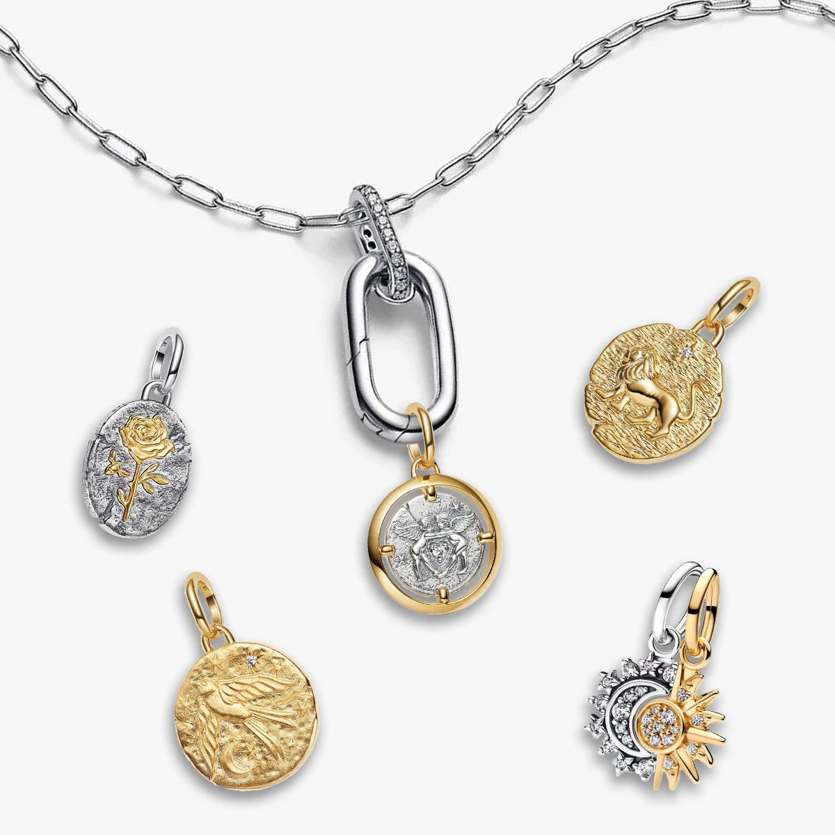 1 Pc S925 Sterling Silver Round Pendant, Unique Retro Style, Used For Daily, Party, And Banquet Decoration Gifts