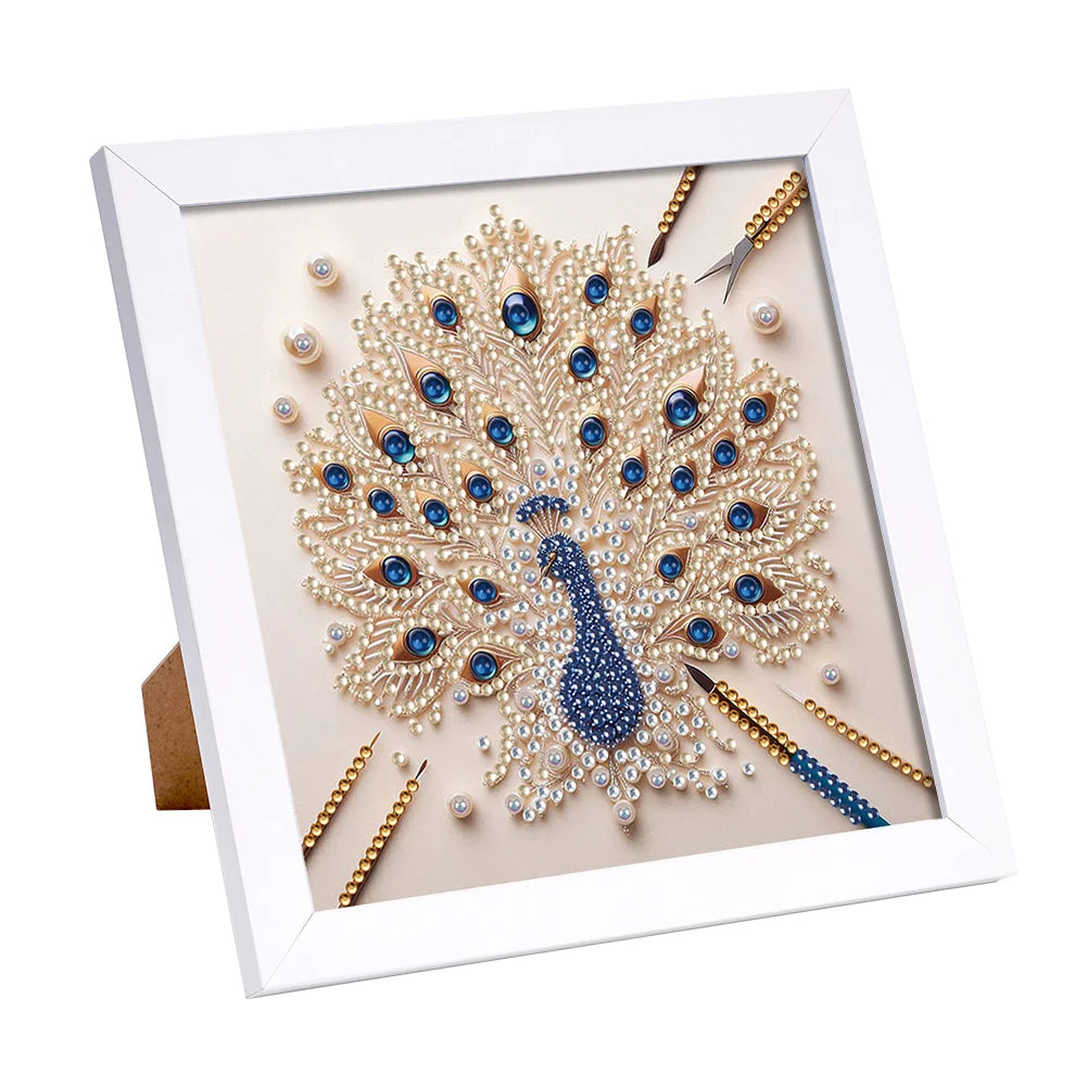 5D DIY Partial Special Shaped Drill Diamond Painting Kit W/ Frame Decor