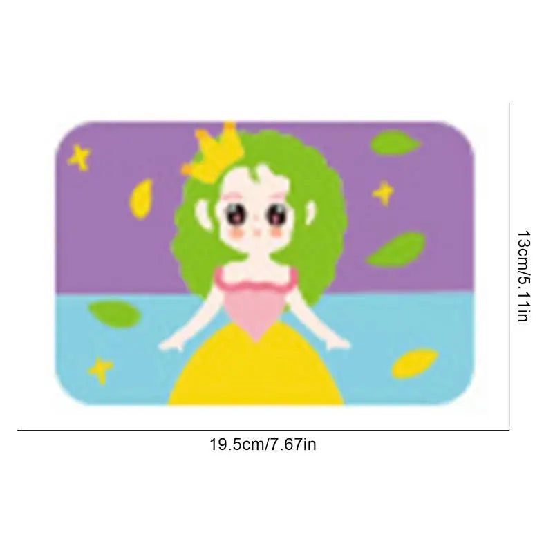 Sand Painting For Kids color Sand Art Pictures Peel And Stick