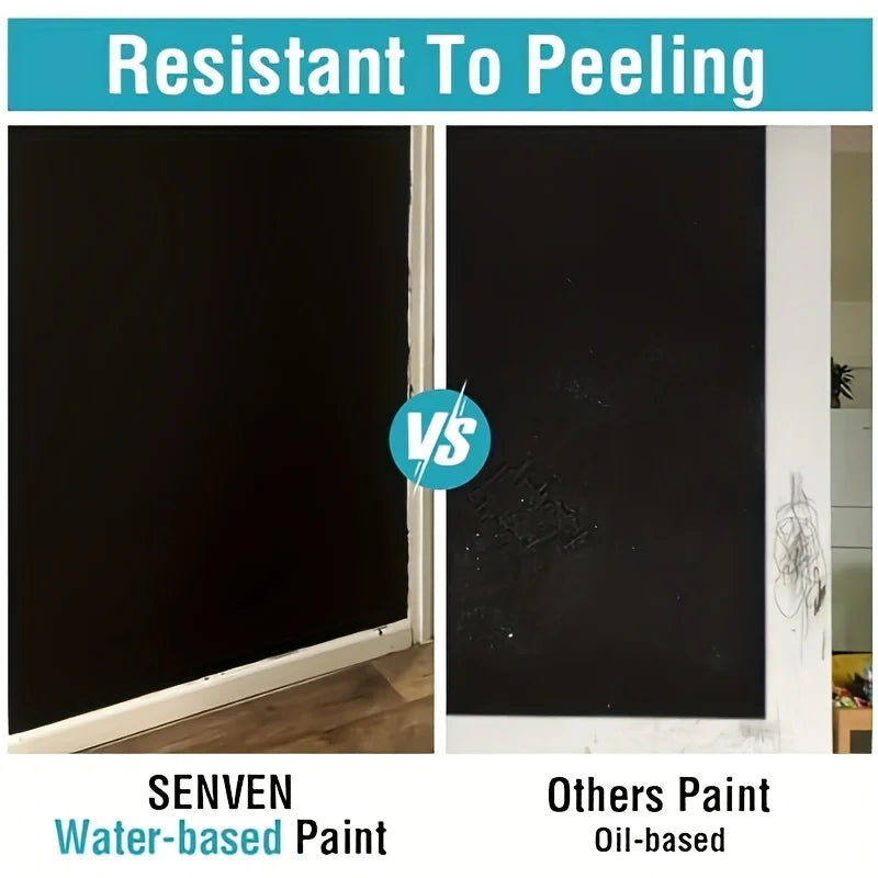Black Chalk Board Paint for Wood, Metal, Glass, Wall