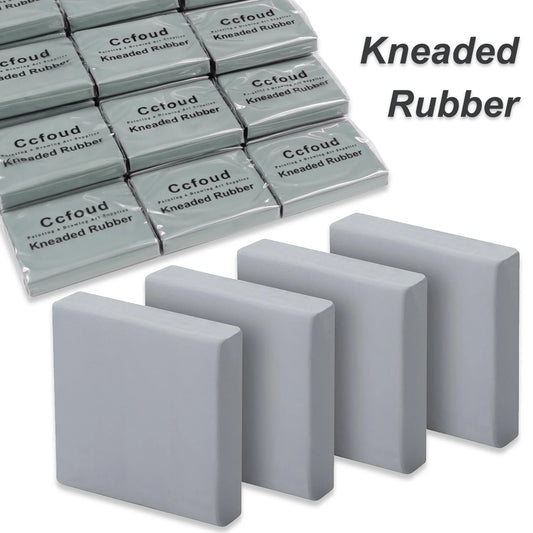 3/6/10/20/36pcs Grey Plasticity Erasers Kneaded Rubber
