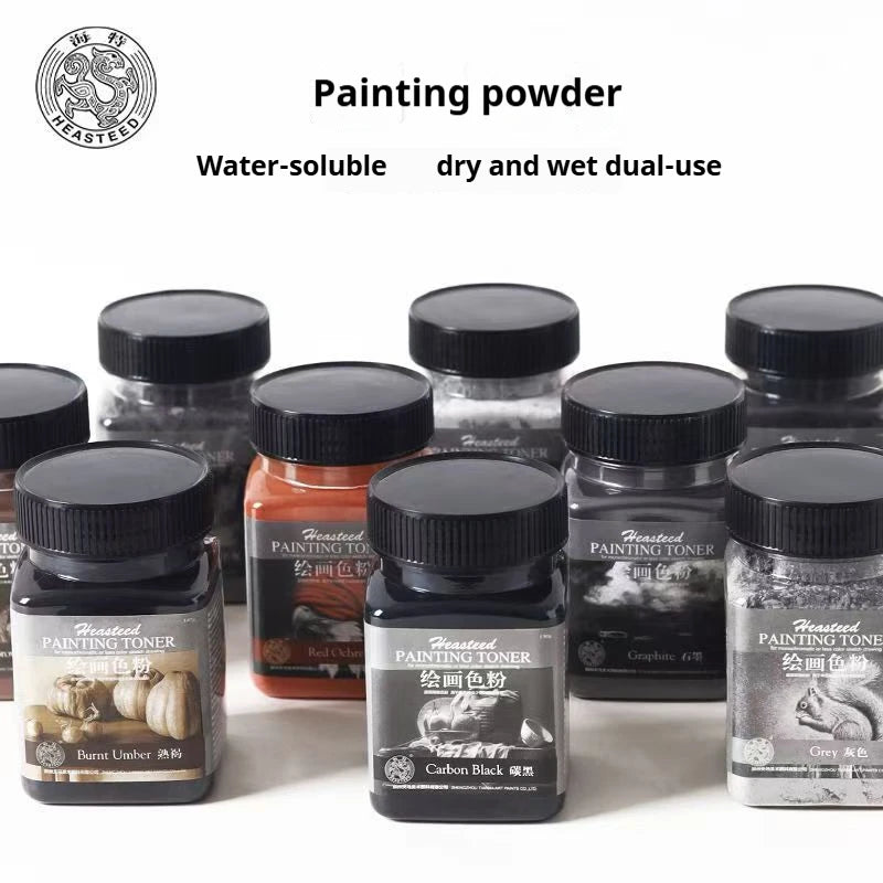 Dry/Wet Sketch Toner Paint Sketching Graphite/Charcoal Color Powder