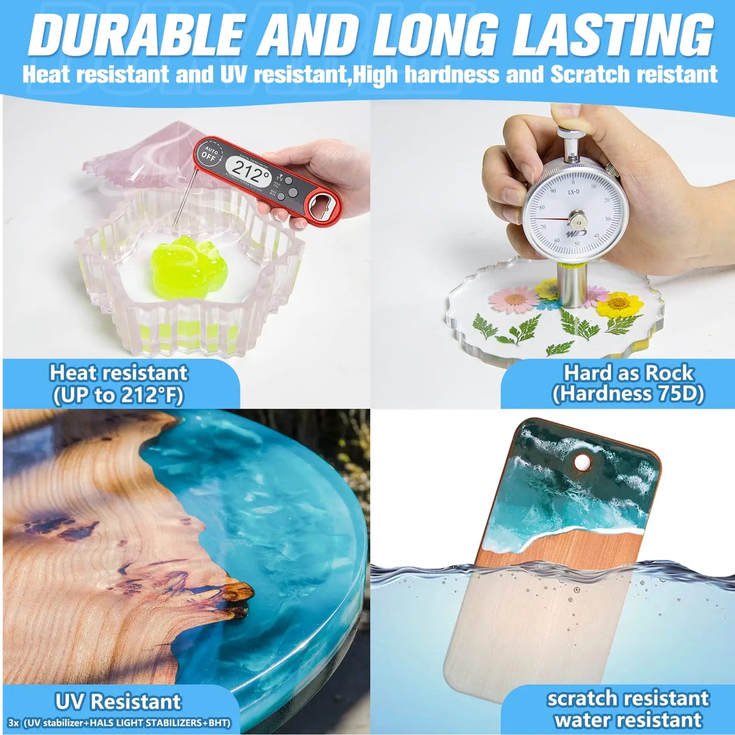 500ML Food Safe Epoxy Resin Set 1:1 Ratio